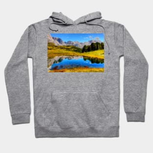 Surreal Italian Alps Hoodie